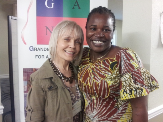Carole Henson with Ida