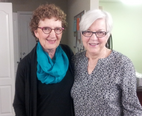GANG chair Judy Hayman and past chair Louise Barr