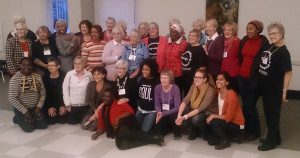 The group of African guests, GANG members and SLF staff pose for a photo.